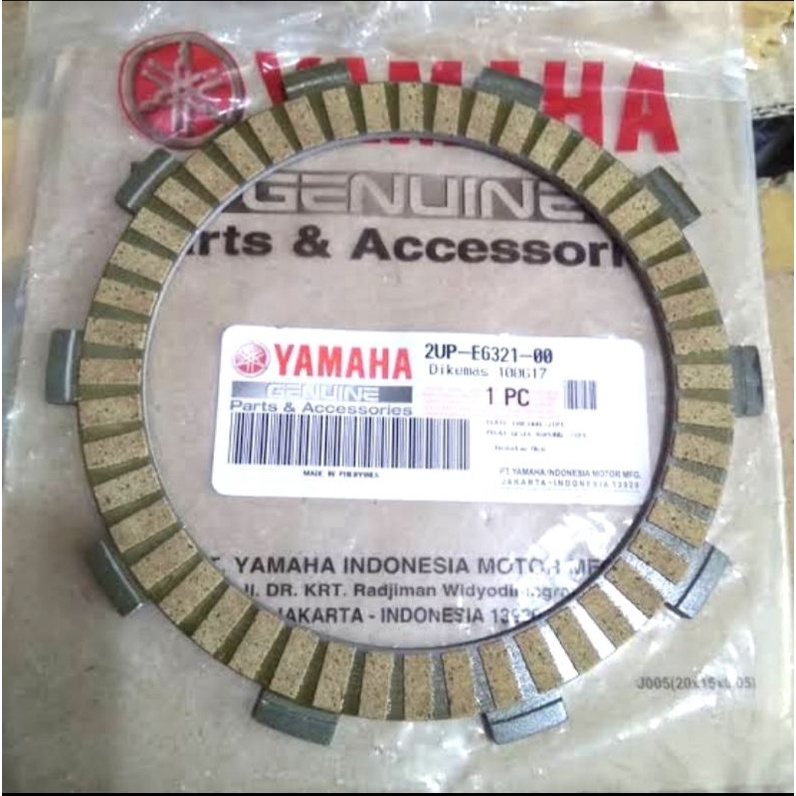 KAMPAS KOPLING VIXION NVA XABRE ASLI ORI YAMAHA 2PV E6321 00(3PCS) + 2UP E6321 00(1PCS)