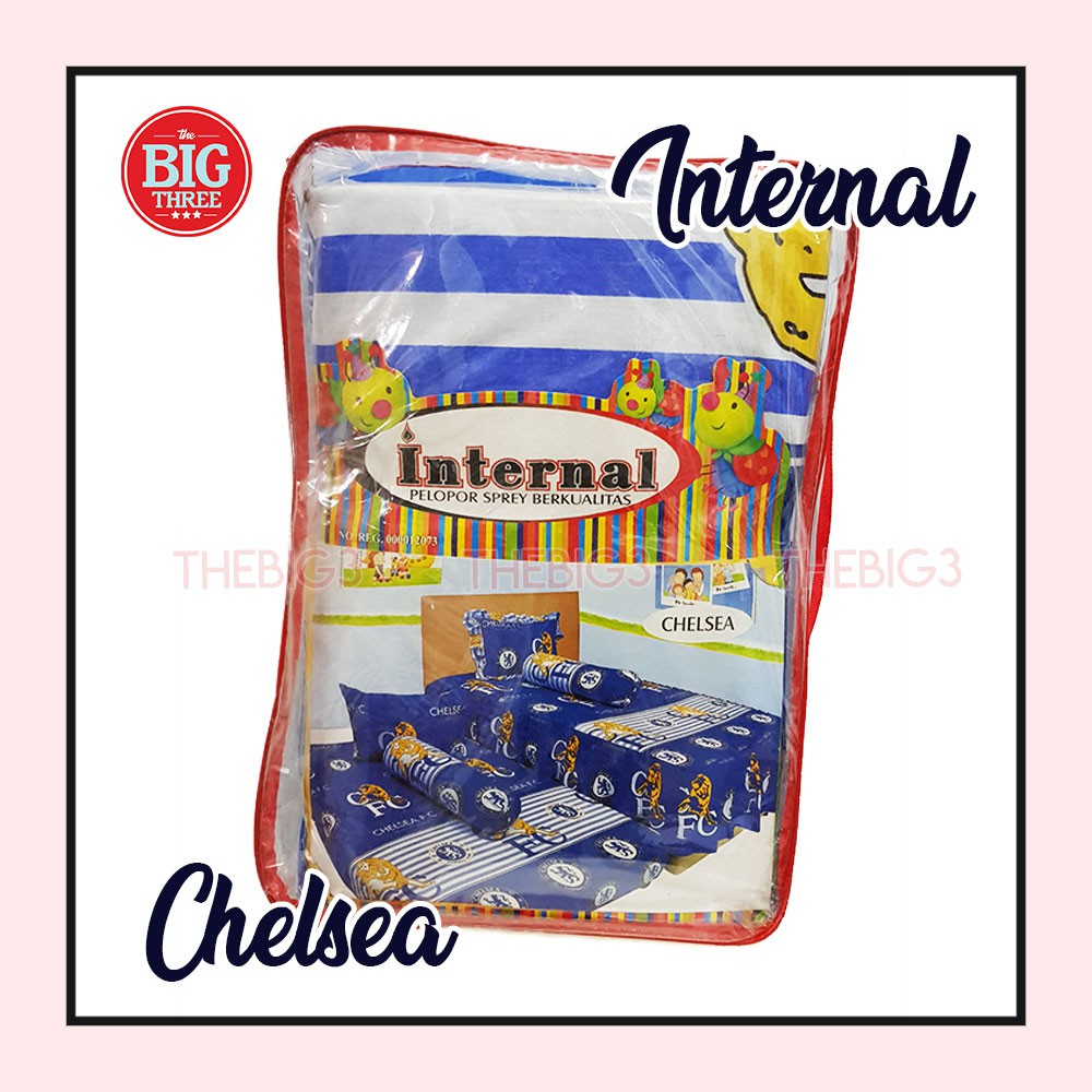 INTERNAL Sprei 2in1 DUO SORONG 120x200 motif FROG - Single 120 SP DUO
