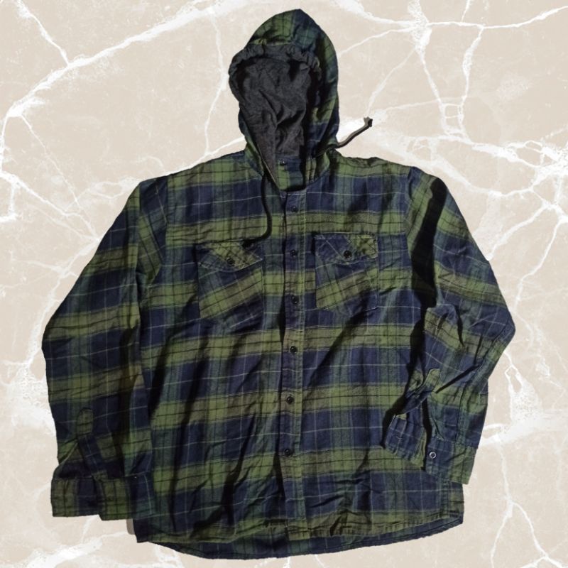 Hoodie Flanel Second