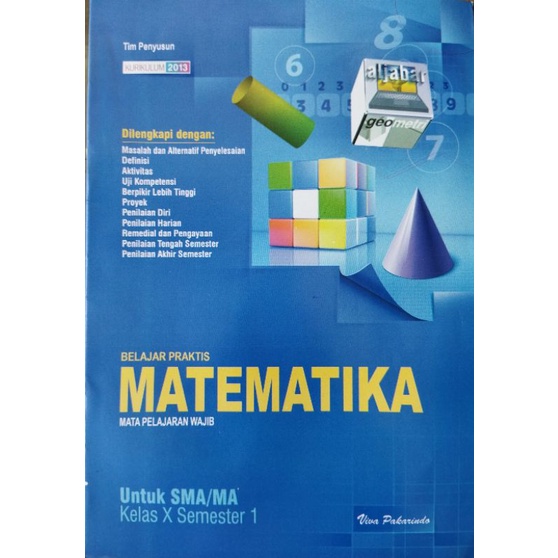 Jual Lks Matematika Wajib Sma Ma Kelas 10 Semester 1 I Viva Pakarindo Indonesia Shopee Indonesia