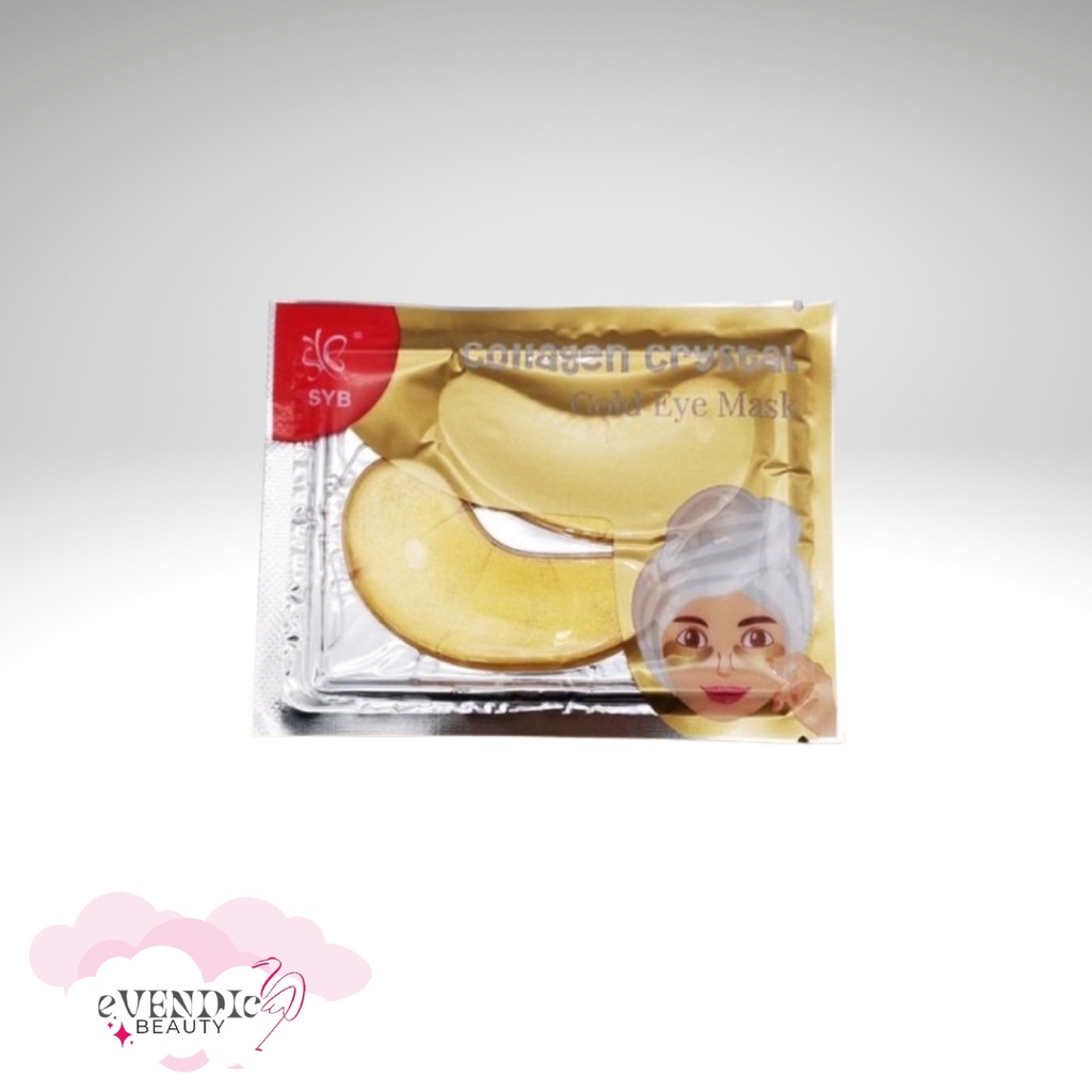 READYSTOCK SYB Collagen Crystal Gold Eye Mask / masker mata/SYB