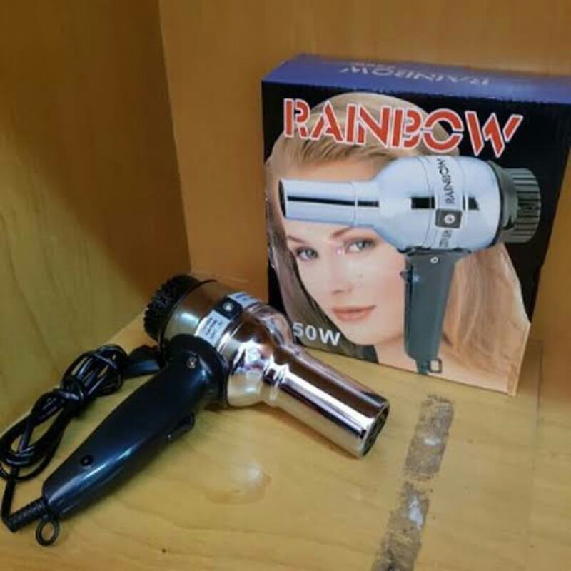 HAIRDRYER Hair Dryer pengering rambut RAINBOW