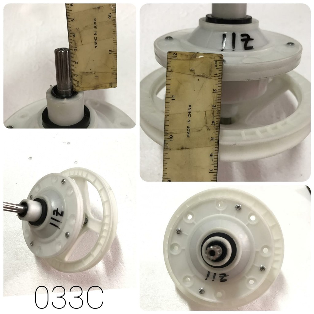 GEARBOX GEAR BOX MESIN CUCI POLYTRON DENPOO PWM-1401 14kg Lubang 8 AS GIGI 11