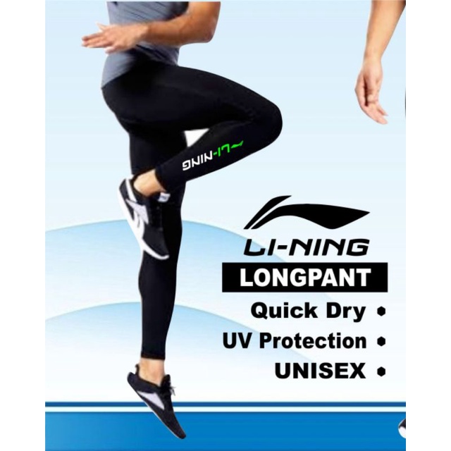 Leging Panjang Badminton YY VIC LINDaleman bawahan olahraga longpant slimfit unisex