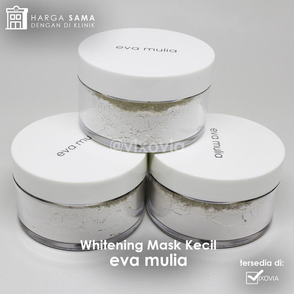 Whitening Mask Kecil / Masker Whitening Eva Mulia