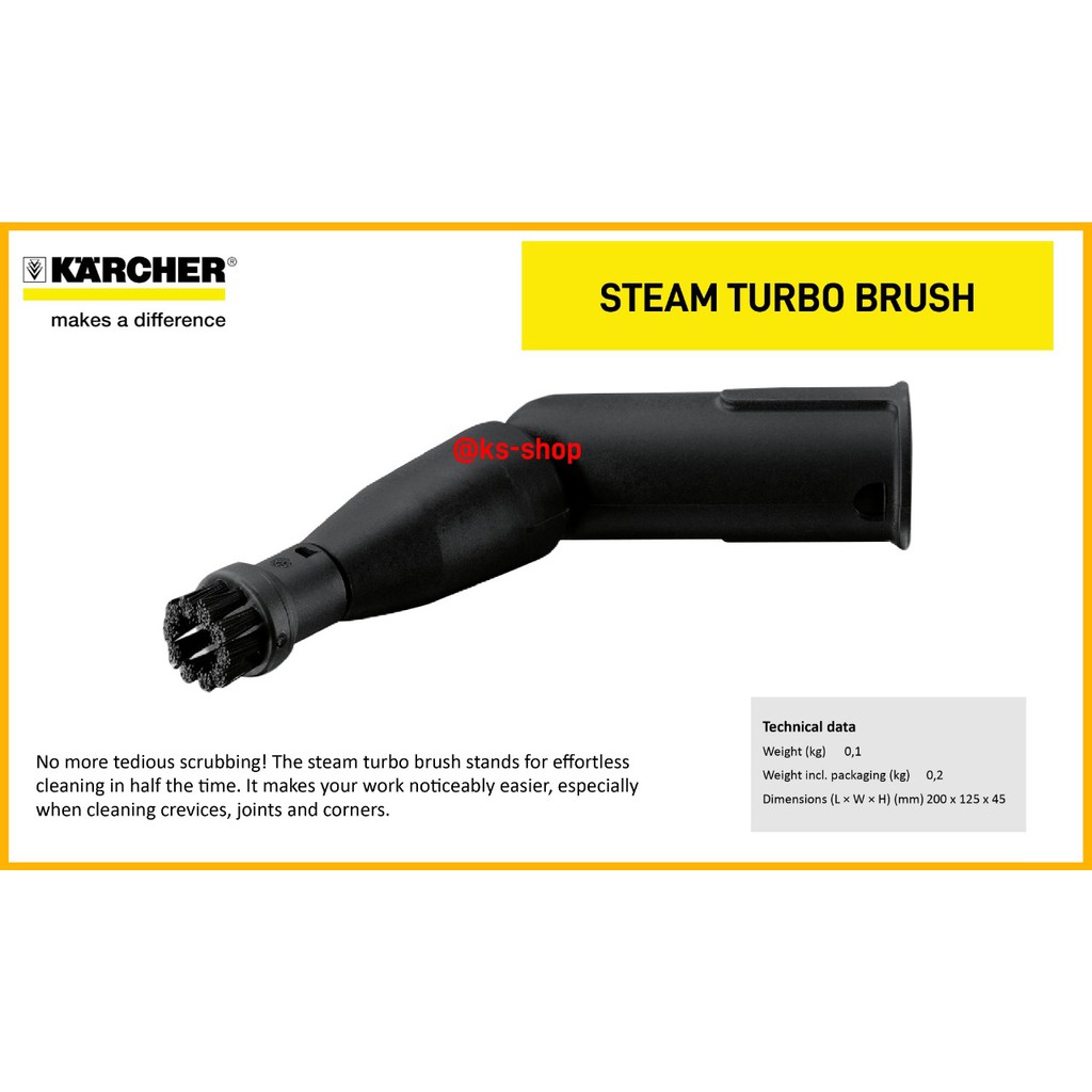 Karcher Steam Turbo Brush For Steam Cleaner