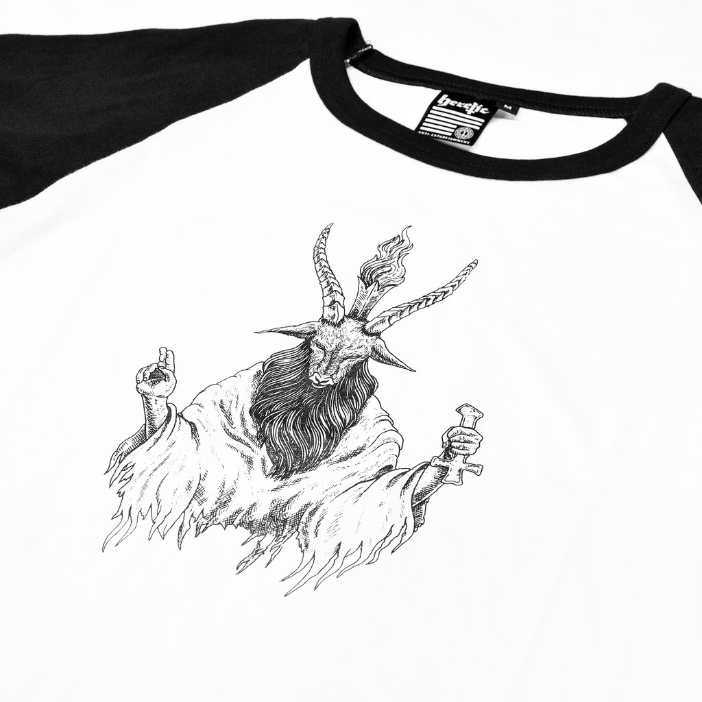 Heretic - Raglan T-shirt - Baphomet