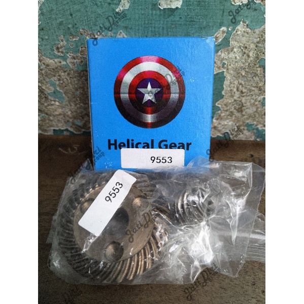Helical Gear atau Gigi Nanas type 9553, untuk mesin gerindra makita