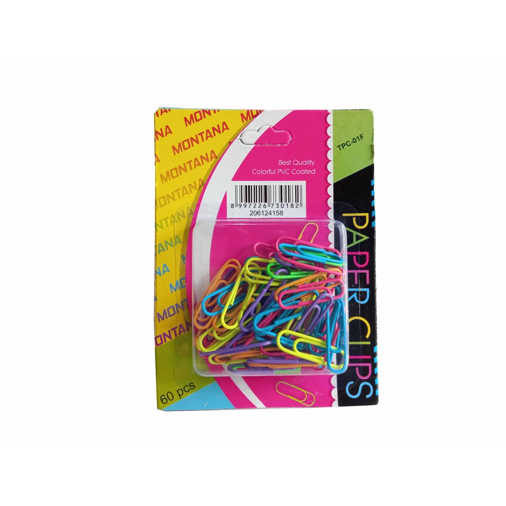 Paper Clip Penjepit Kertas Medium Multiwarna Metallic