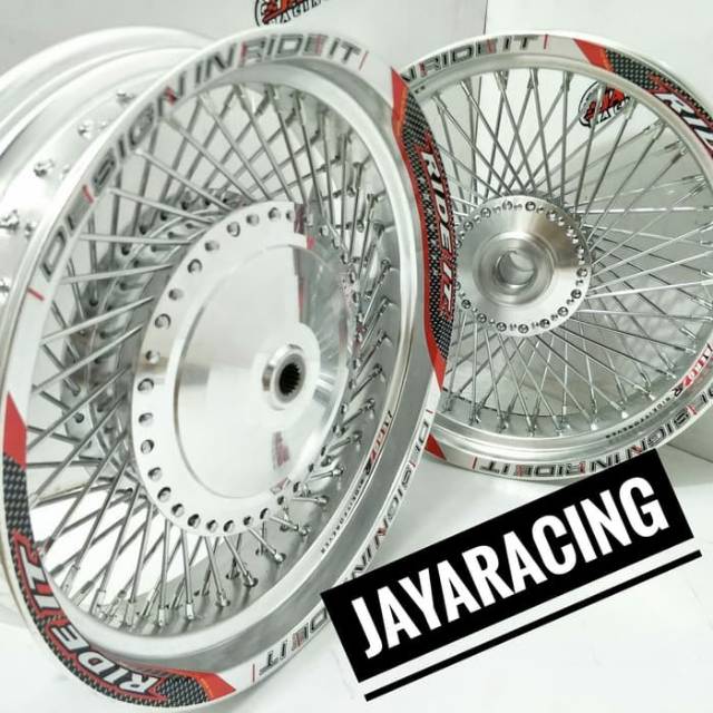 velg custom Ring 14 L 350 Yamaha Lexi Sepaket plus stel velg