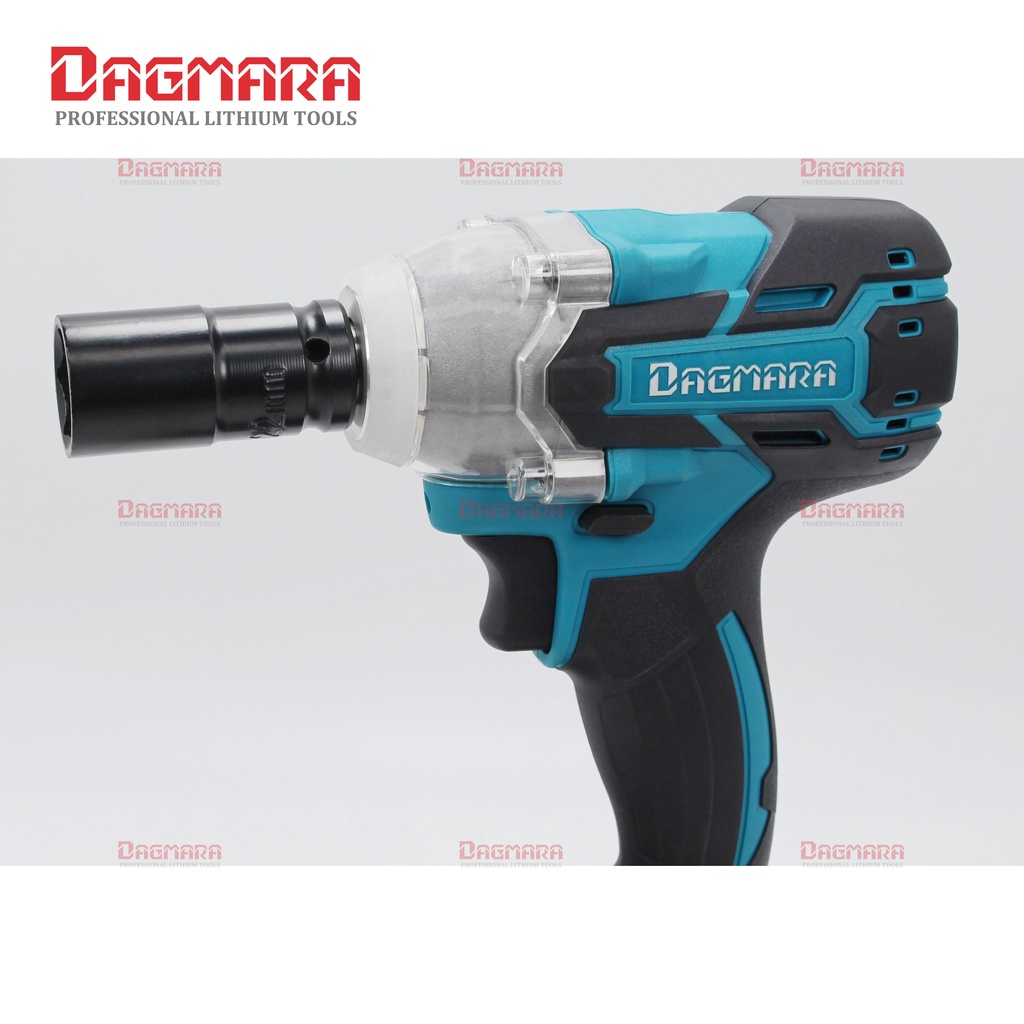 Dagmara 1/2 Inch Heavy Duty Cordless Impact Wrench Electric Impact Wrench Socket Brushless Bor