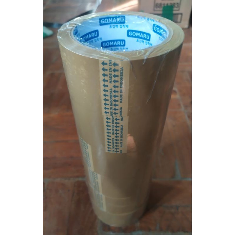 

LAKBAN COKLAT TERMURAH (48 MM X 72 Y) /ROLLL GOMARU TAPE