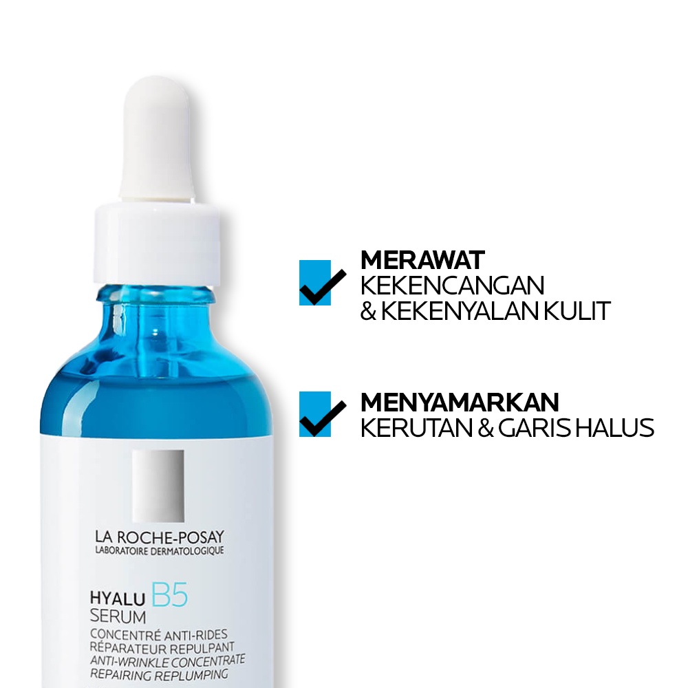 La Roche Posay Hyalu B5 Anti-Aging Serum 50ml- Serum Hyaluronic Acid Kulit Sensitif/ Kering/ Kerutan-1