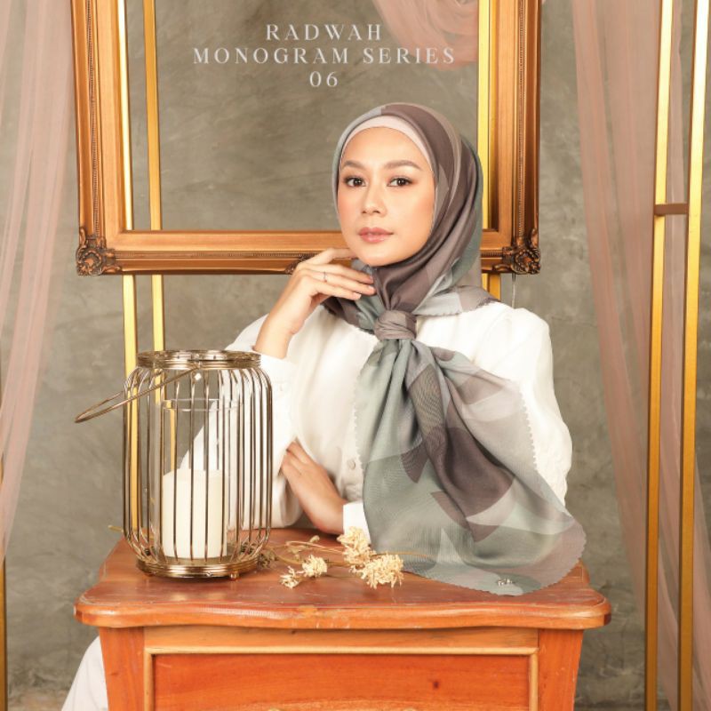 Radwah - Monogram - Scarf