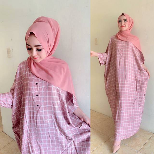 Daster Kalong Kotak original shellasaukia