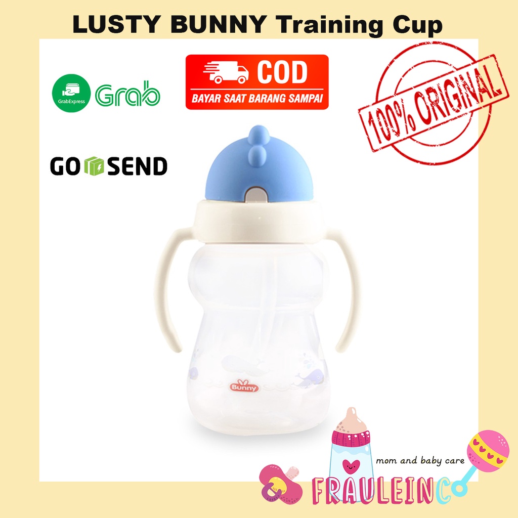 *FRAULEINCO* Lusty Bunny ADG-0005 Training Cup Straw Botol Minum Sedotan 180ml / ADG-0008 BOTOL MICKEY