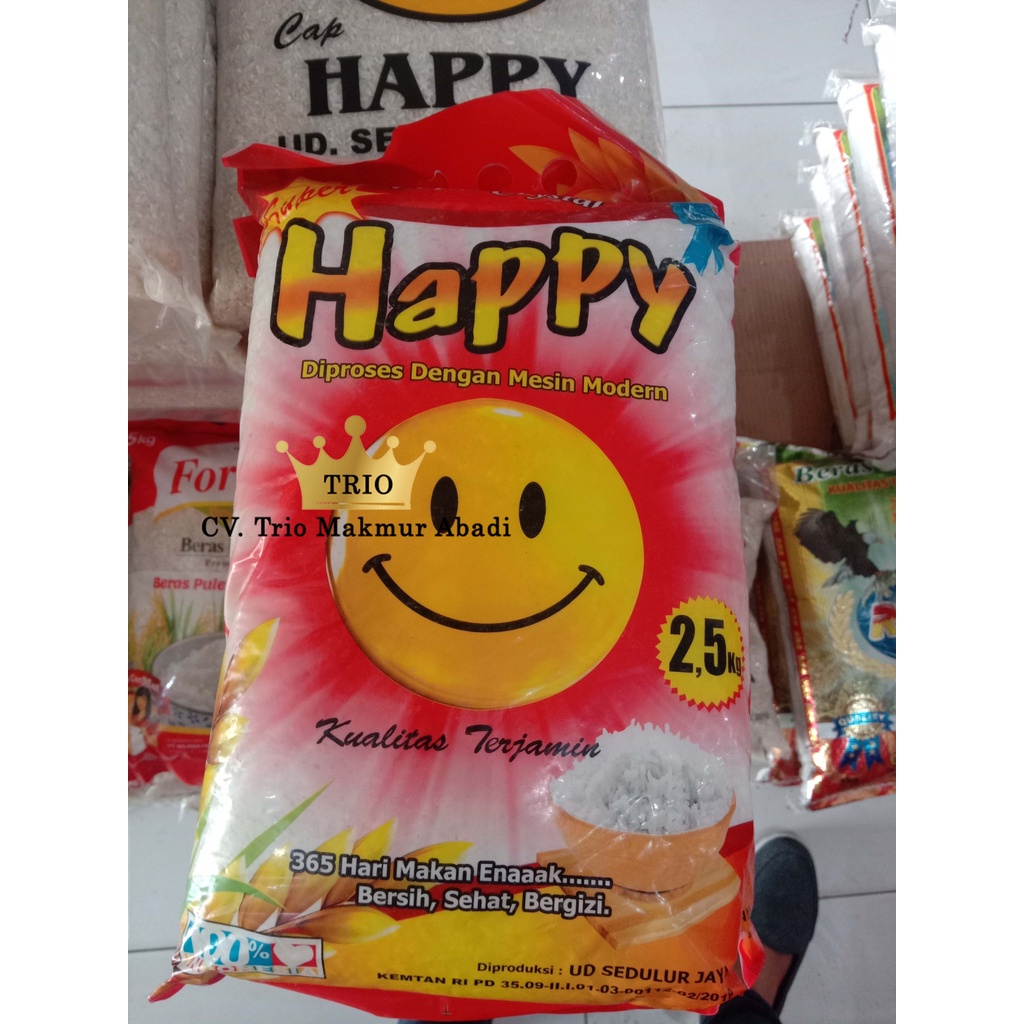 

Beras Happy Super 2,5kg