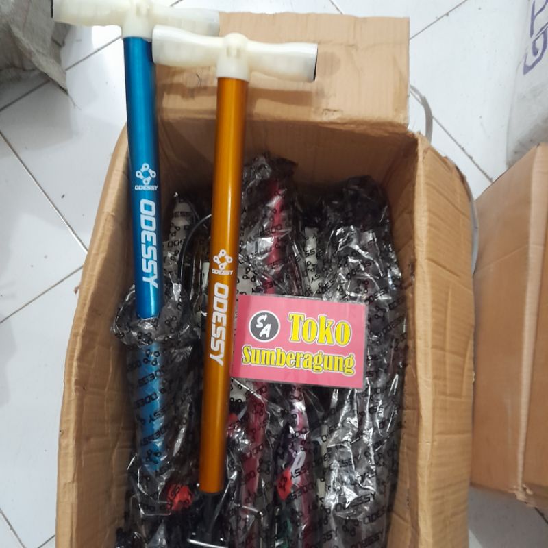 Pompa angin ban sepeda motor Pompa Ban Sepeda motor Pompa aloy panjang model Pompa Odessy Pompa aloy