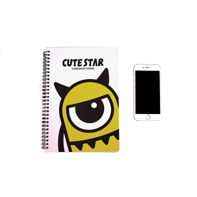 

Buku Tulis / Cute Star Alien Closeup Spiral Ruled Notebook B5