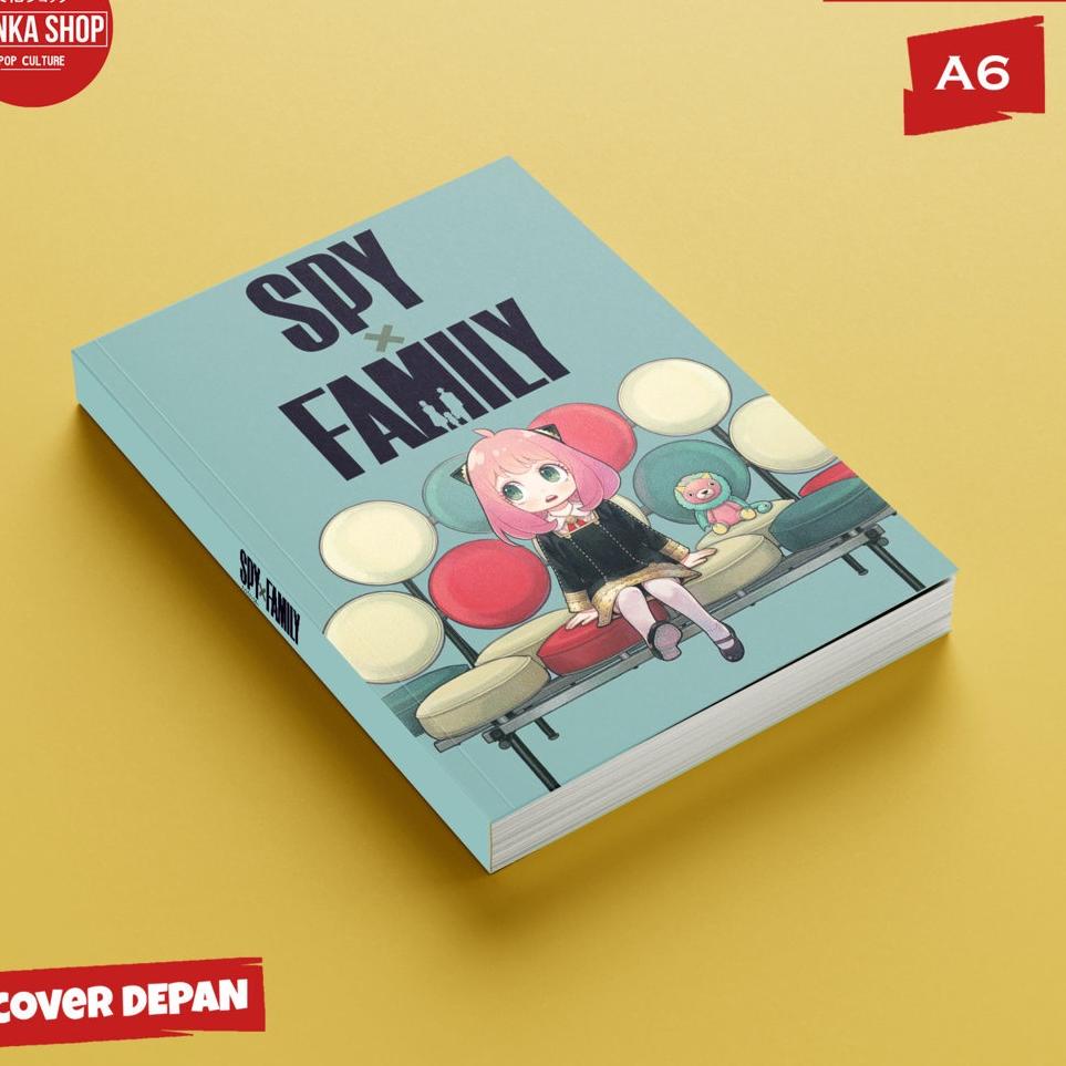 

⇹ Pocket Note Anime Spy X Family ↚