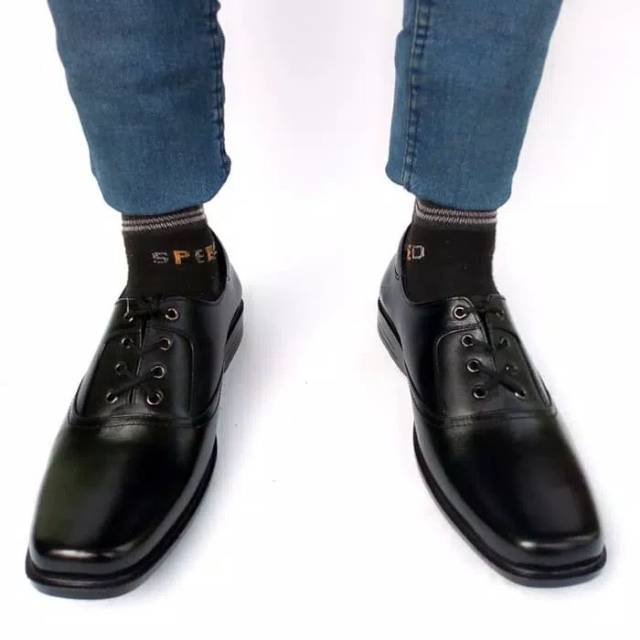 Sepatu Formal Pria Kulit Asli Rasheda K 22 Pantofel  Bertali