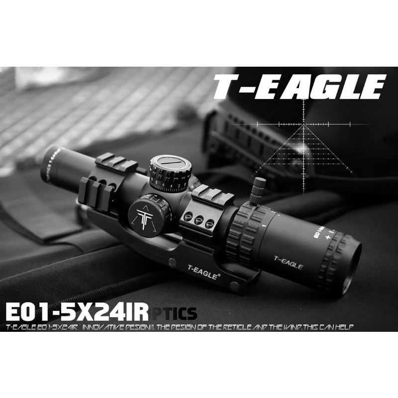 Teleskop Telescope T-Eagle Buntung EO 1-5x24IR