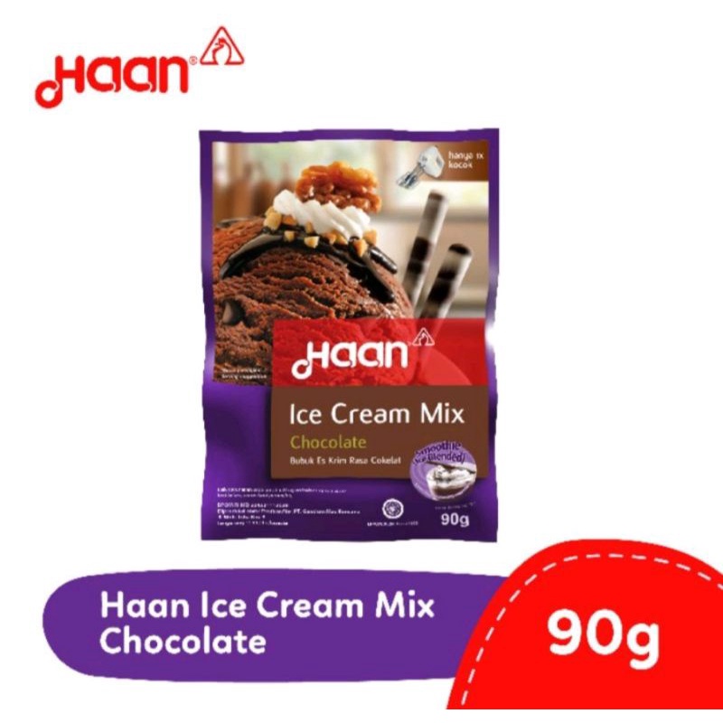 

HAAN ICE CREAM MIX / TEPUNG PREMIX INSTAN ICE CREAM ES KRIM