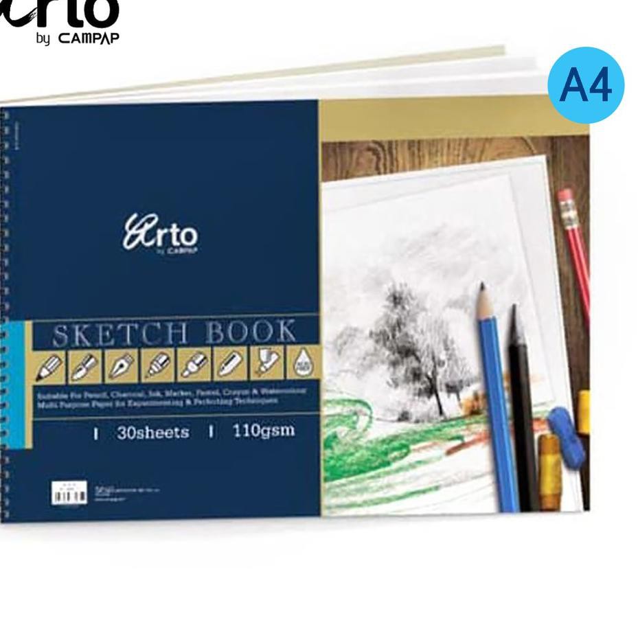 

ZV7C Arto AGsm Wire-O Sketchbook C4вS