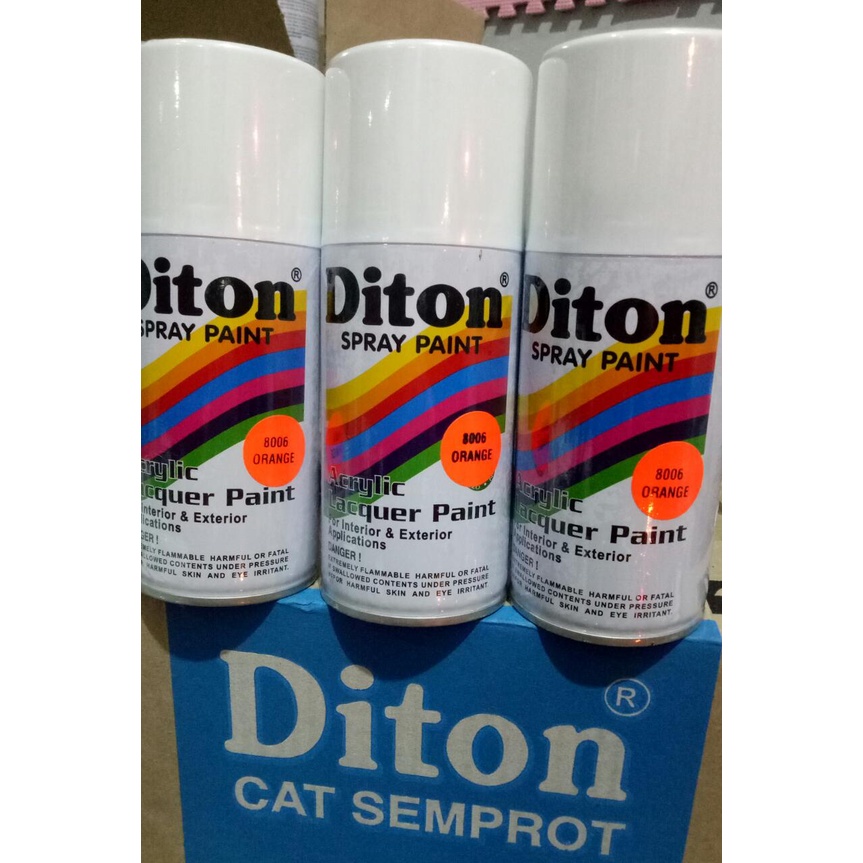 cat semprot pilok pilox diton stabilo orange 8006 300cc stabilo orange 8006