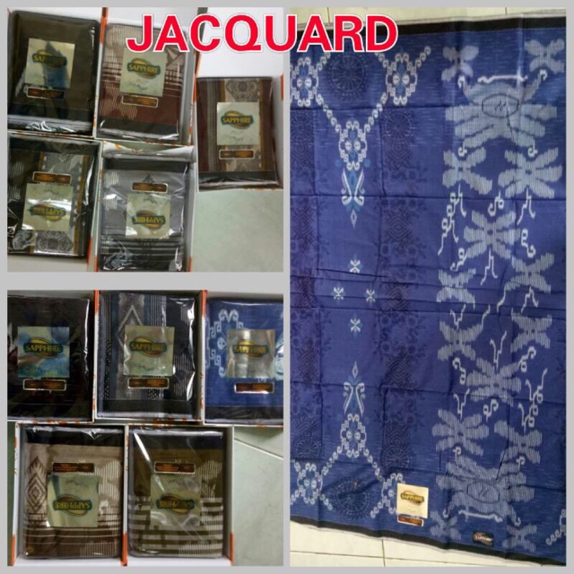 Sarung Sapphire Jacquard