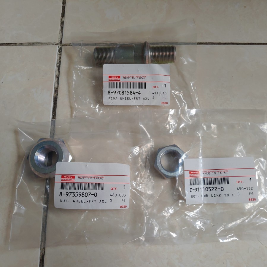 Baut Roda Depan Kanan RH Isuzu Elf NKR NMR 71 NKR71 NMR71