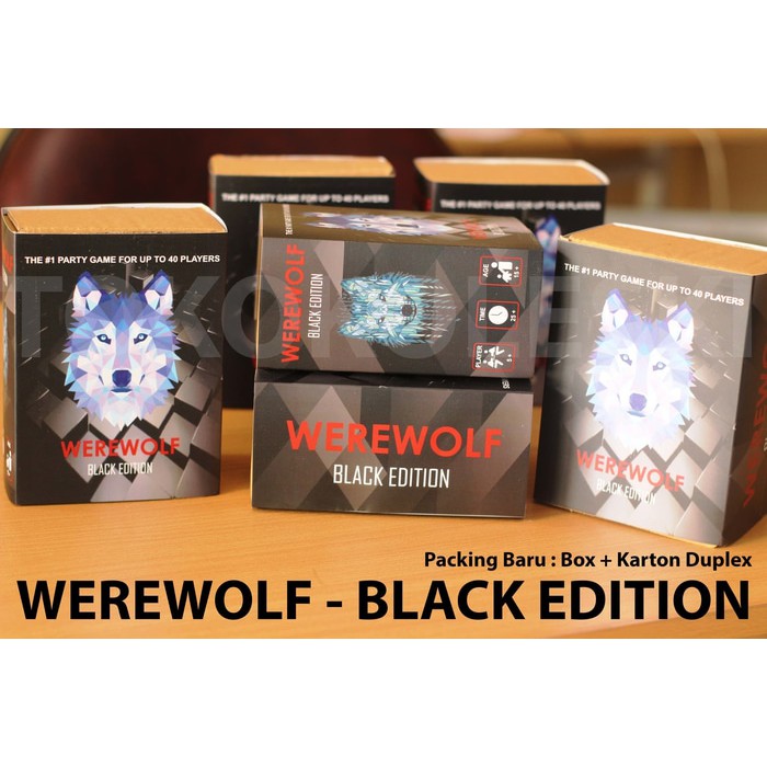 Kartu Werewolf Black series 18 kartu