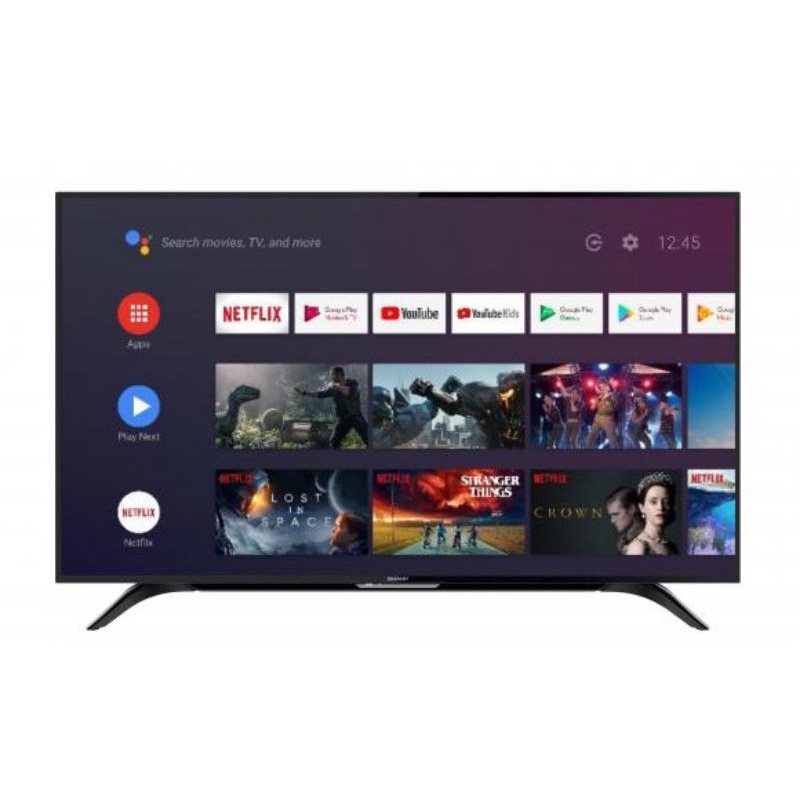 TV LED 50 Inchi Sharp 2T-C50BG1i Smart Android, Google Assistant