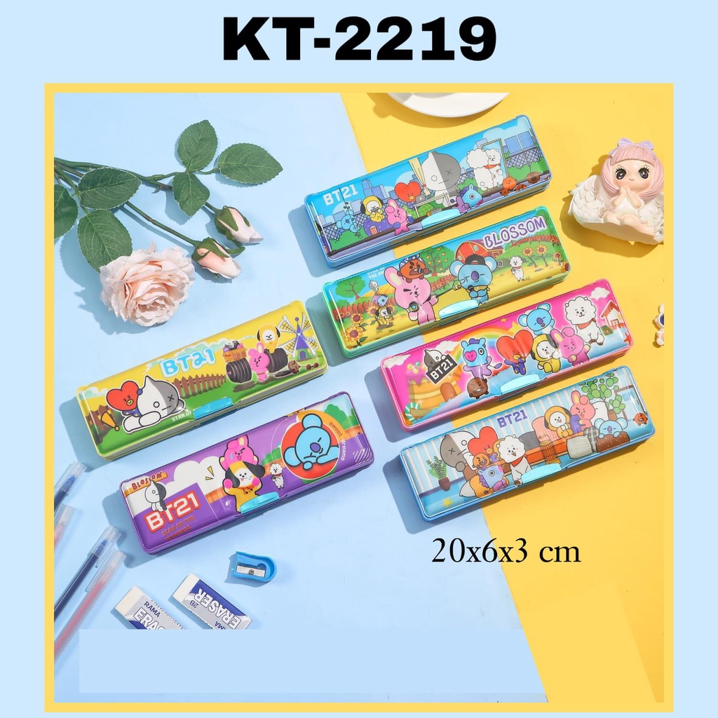 

SOS Kotak Pensil Magnet 6x20 Biasa TIpe C/Tempat Pensil/Tepak/Pencil Case