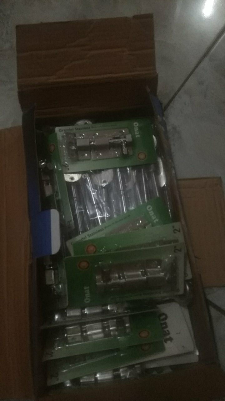 Grendel Slot 2 Kunci Slot 2 Stainless Slot Pintu 2 Stainless