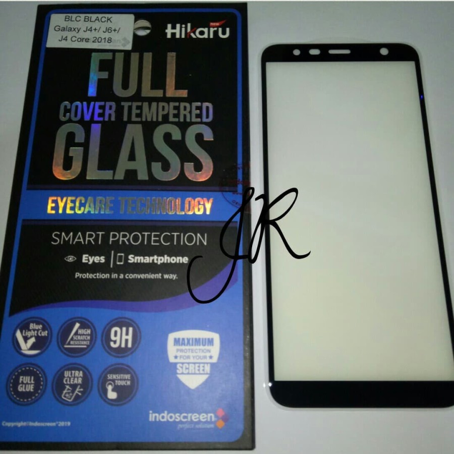 Tempered Glass FULL SAMSUNG J6/J4 PLUS tempered glass eyecare hikaru