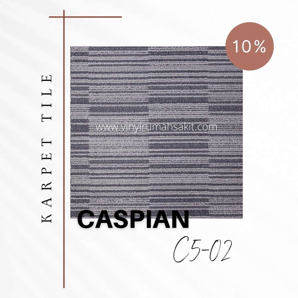 Karpet Tile Caspian Tebal 5mm - Kapet Tile Kantor Murah