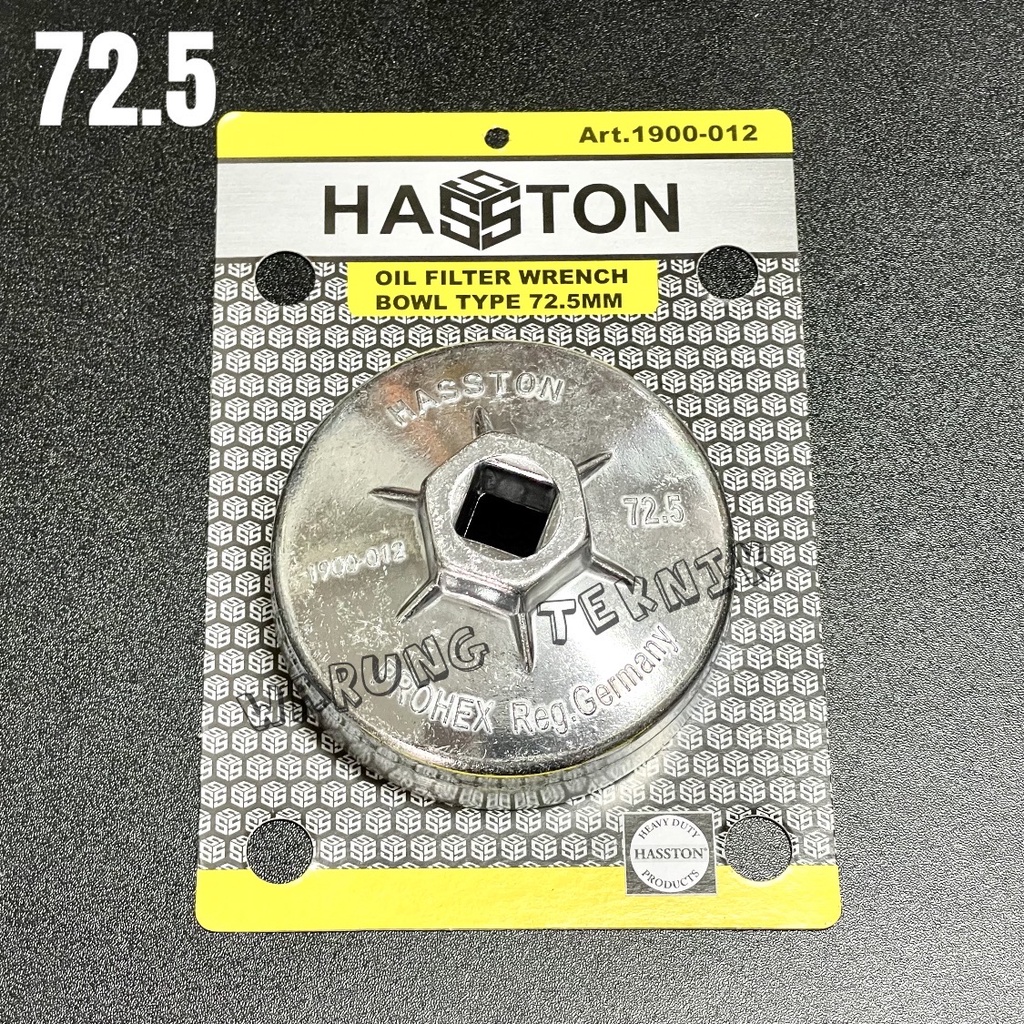 HASSTON 72.5 MM OIL FILTER WRENCH BOWL TYPE KUNCI OLI FILTER MANGKOK