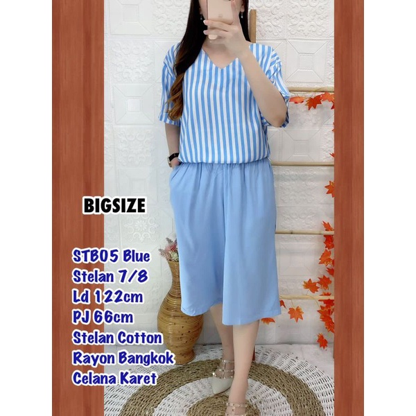 New restokSTB05 Stelan SalurJumbo Rayon BANGKOK IMPORT