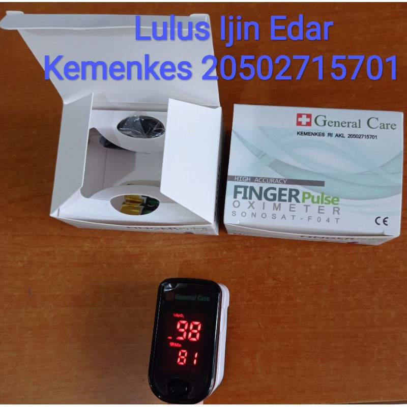 finger plus oxymeter general care saturasi oksigen