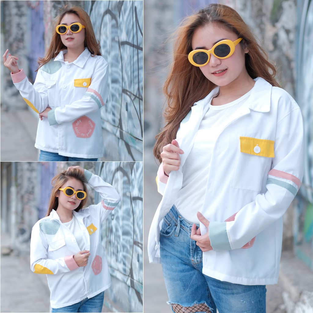 Jaket Wanita Terbaru | semi jaket parka-4