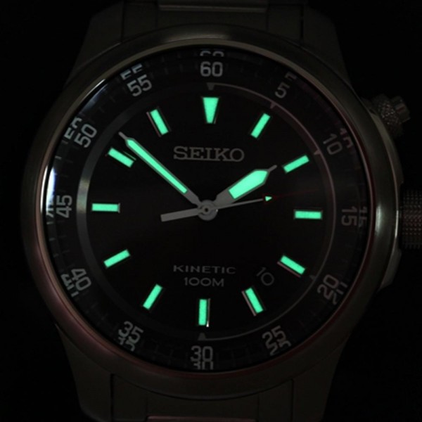 Seiko Kinetic SKA685P1 Analog Black Dial - Jam Tangan Pria SKA685