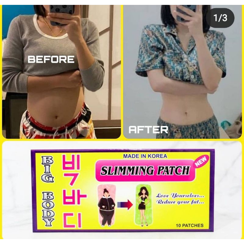 KOYO PELANGSING BADAN PERUT DETOX TRADITIONAL KOREA DETOC SLIM PATCH
