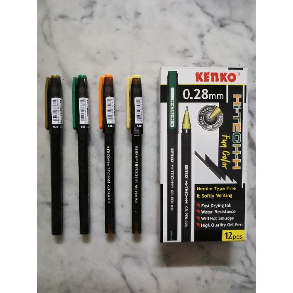 

bolpen hitech Kenko 0.28 fun color