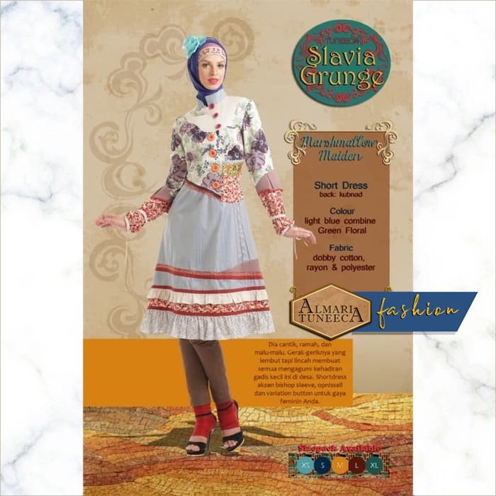 Short Dress / Mini Dress Mewah Original TUNEECA LANGKA SG 05