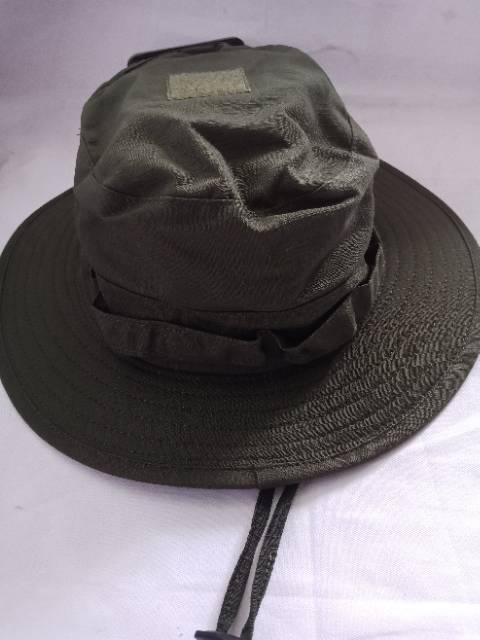 Topi Rimba Outdoor Tactical Hijau Army/Tni