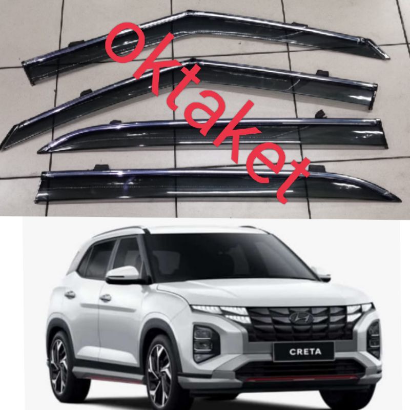 talang air side visor injection Hyundai Creta 2022