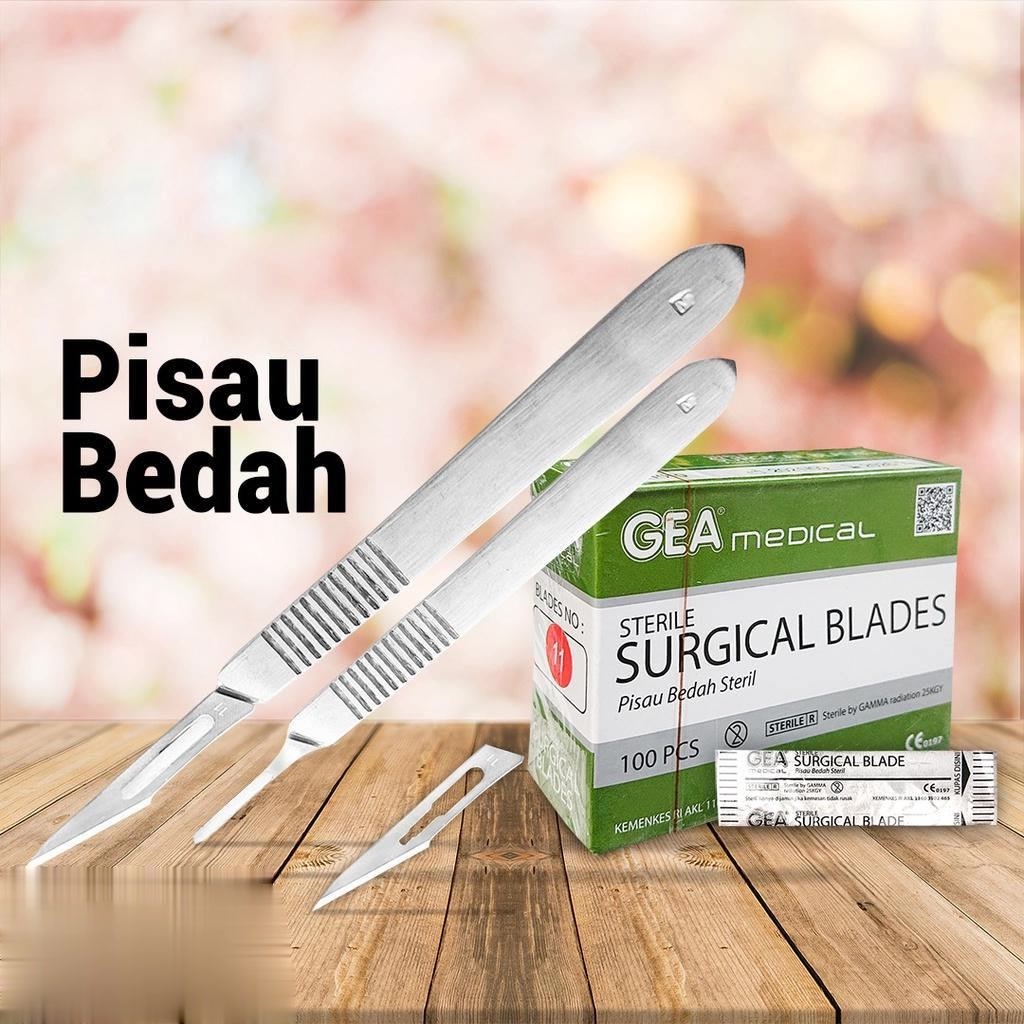 Pisau Bedah Steril untuk Cutting Sayat Aglaonema Tanaman Hias