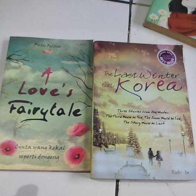 BUKU NOVEL KOREA ROMANTIS