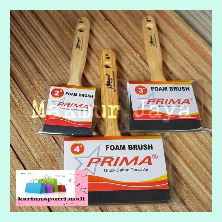 

Ip3Yl3 Prima Foam Brush Kuas Busa 3" 3 Inch Cat D4Rkydnc